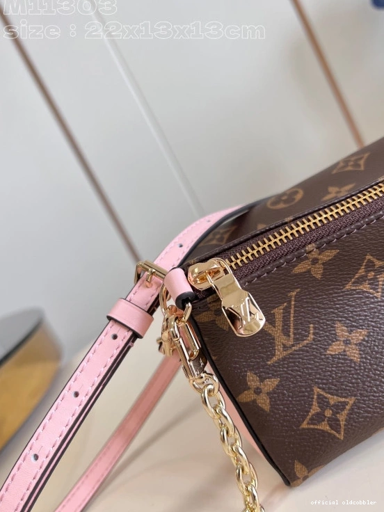 Official oldcobbler VUITTON LOUIS Pouch-22.5*13*13CM Bloom 0820